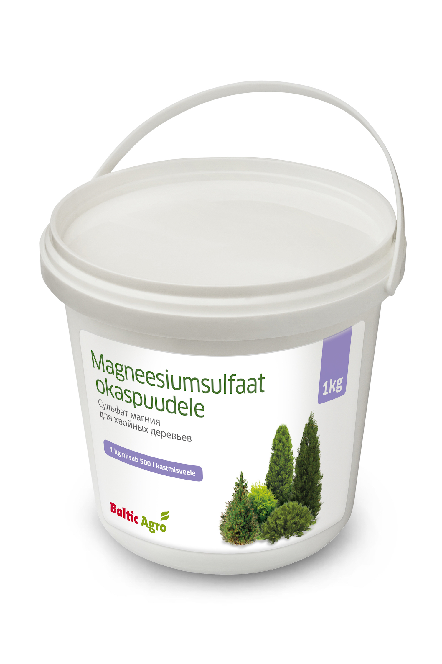 Magneesiumsulfaat okaspuudele 1 kg Baltic Agro 
