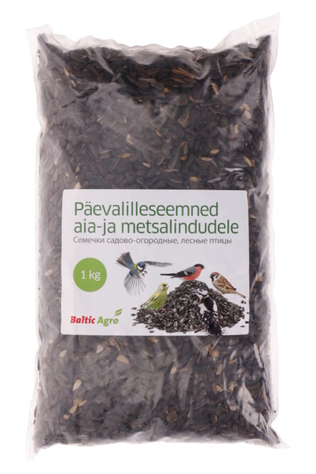  Päevalilleseemned aia- ja metsalindudele Baltic Agro 1 kg 