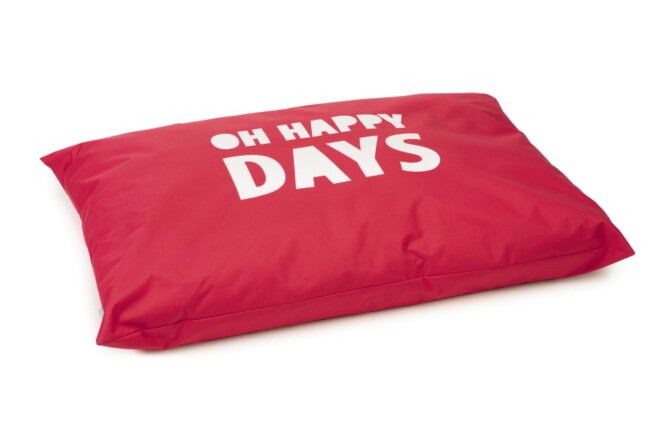  Padi koerale Happy Days punane 100x70cm 