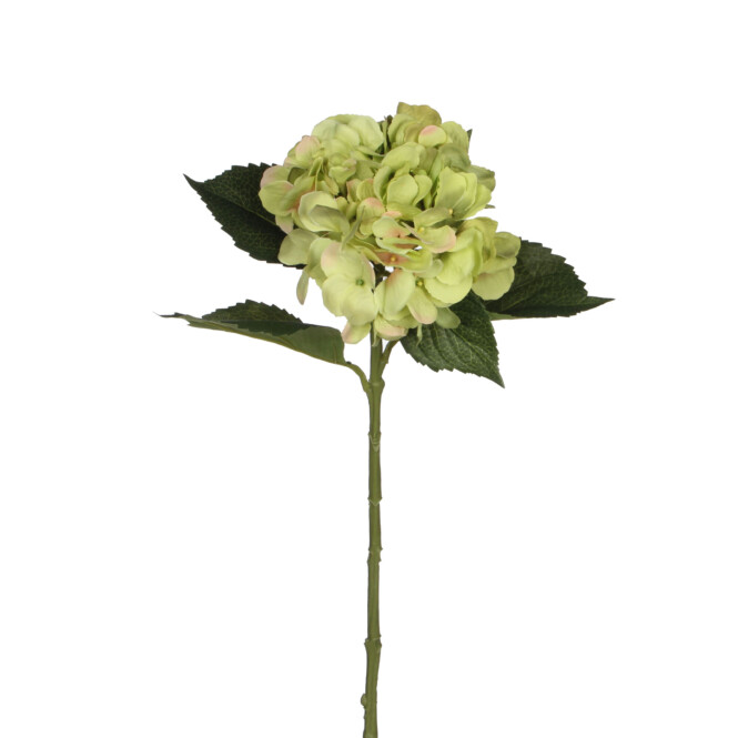  Kunstlill hortensia 51cm roheline 
