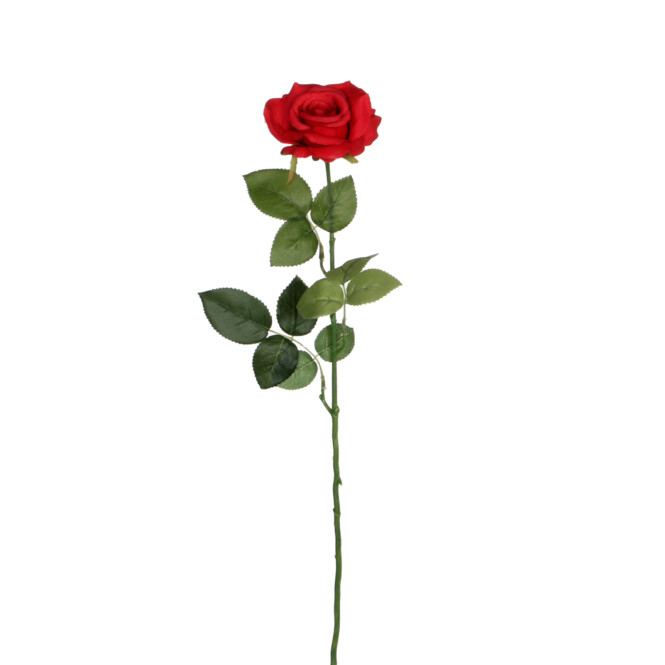  Kunstlill roos 66cm punane 