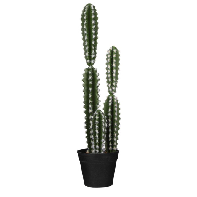  Kunstlill kaktus potis h51xd13,5cm roheline 