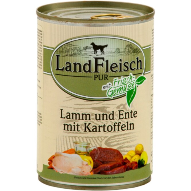  Koerakonserv LandFleisch lammas/part/kartul 400g 