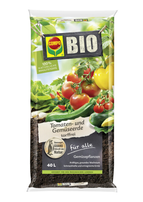  BIO tomati- ja köögiviljamuld Compo 40l 