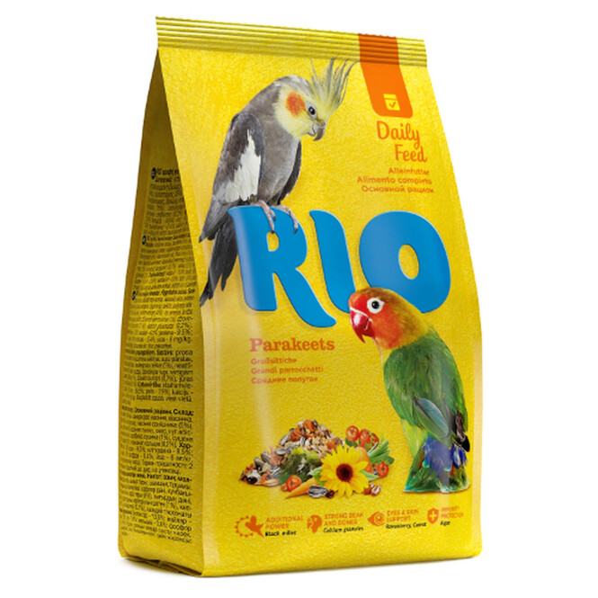  Linnutoit Rio sööt parakeedile 1kg 