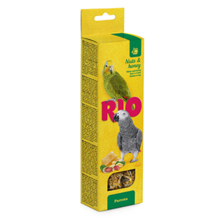  Linnutoit Rio maius Sticks papagoile mesi & pähklid 180g 