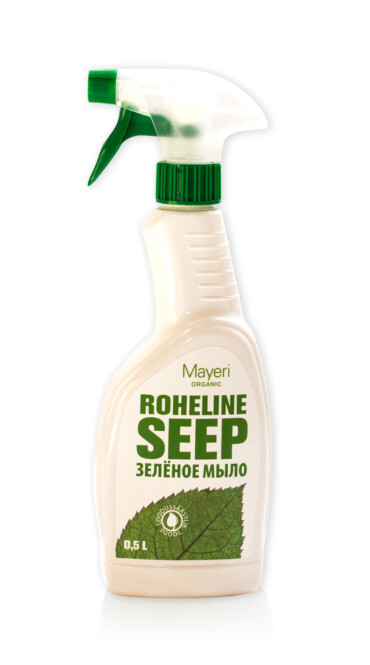 Roheline seep pihustiga pudelis 500 ml Mayeri Baltic Agro