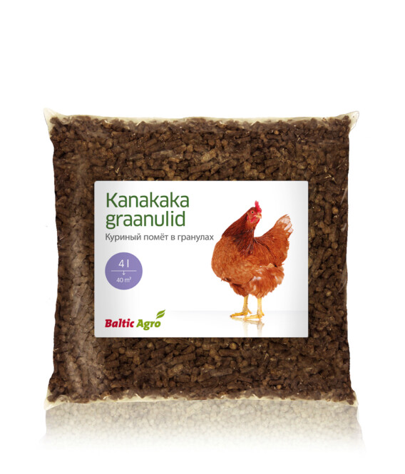  Kanakaka graanulid 4 l Baltic Agro 