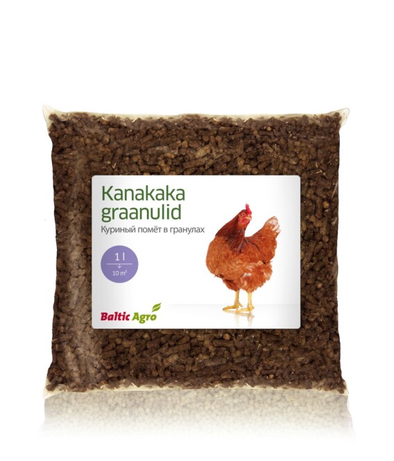  Kanakaka graanulid 1 l Baltic Agro 