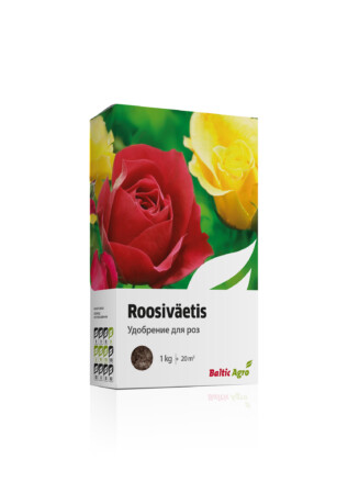  Roosiväetis 1 kg karbis Baltic Agro 