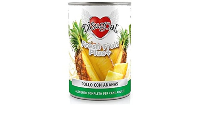  Koerakonserv Disugual Fruit Kana & Ananass 400g 