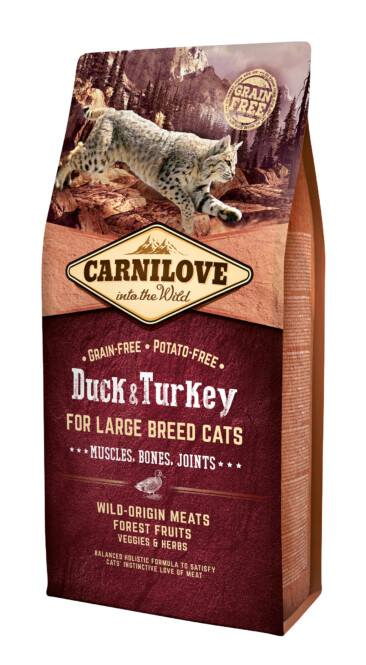  Kassitoit Carnilove Cat Duck&Turkey LB 6 kg 