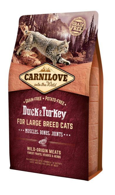  Kassitoit Carnilove Cat Duck&Turkey LB 2 kg 