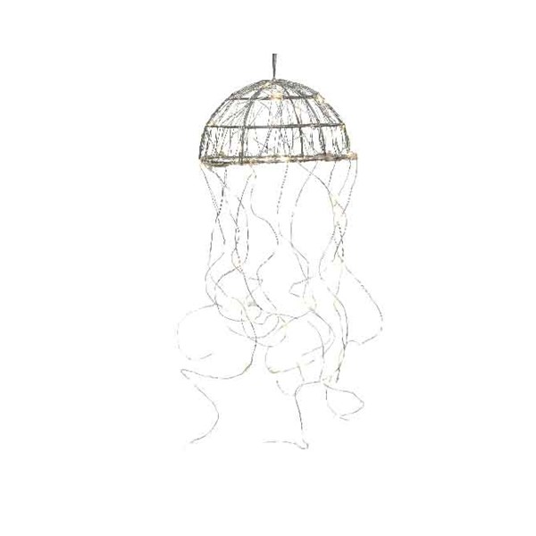  Valguskardin meduus 80microLED17x38cm õue 