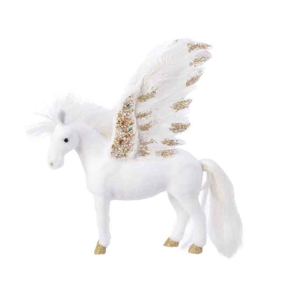  Hobune Pegasus valge 36cm 