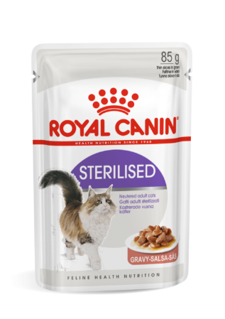  Kassitoit Royal Canin FHN Sterilised in Gravy 0,085 kg 