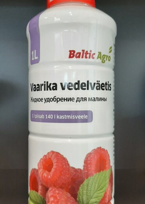  Vedelväetis vaarikale Baltic Agro 1 L 