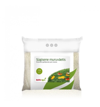  Sügisene muruväetis Baltic Agro 4kg 