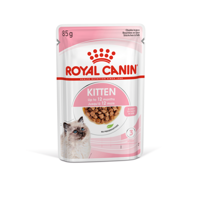  Kassitoit Royal Canin FHN Kitten Instinctive in Gravy 0,085 kg 