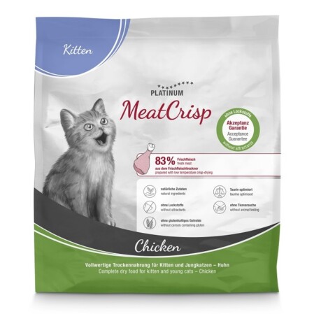  Platinum MeatCrisp Kitten Chicken 400g 