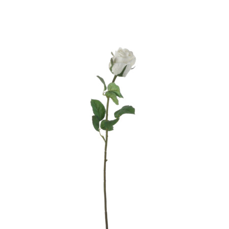  Kunstlill roos 69cm valge 