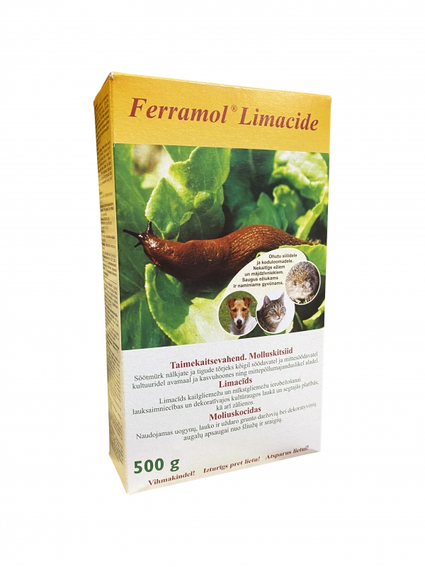 Tigude-nälkjate tõrje Ferramol Limacide® 500g