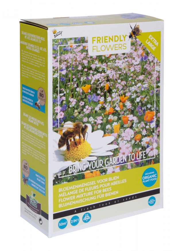  Buzzy Friendly Flowers Lilleseemnesegu 'Attractive for Bees' 50m2 2kg 