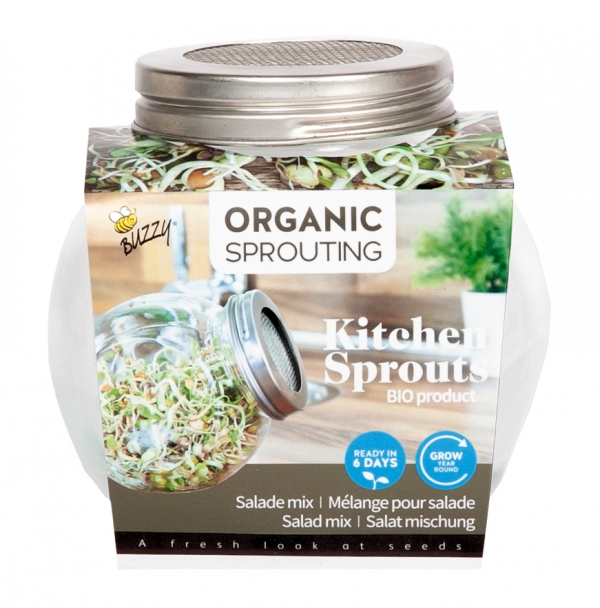 Buzzy® Organic idandamispurk 'Salad mix'