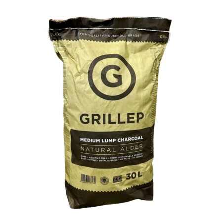  Grillep grillsüsi keskmisetükiline 30L lepp 