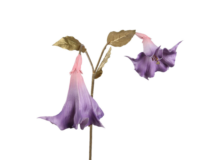 Kunstlill inglitrompet lilla h126cm 