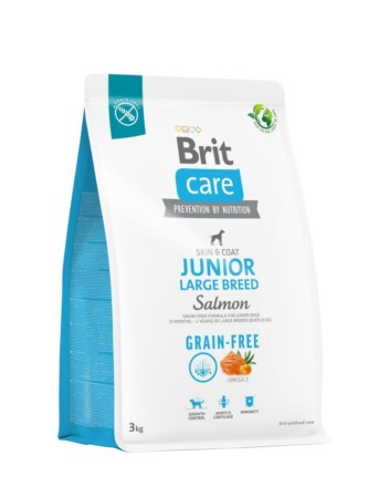  Koeratoit Brit Care GF Junior lõhe 3kg 