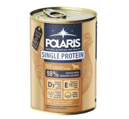 Konserv Polaris monoproteiin kana 400g