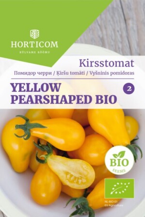  Kirsstomat 'Yellow Pearshaped' BIO 30s 