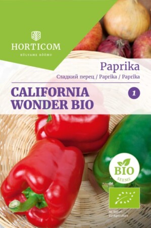  Paprika 'California Wonder' BIO 1g 