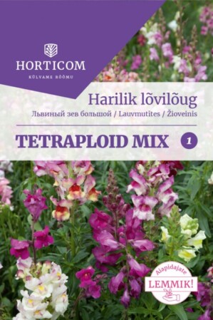  Harilik lõvilõug 'Tetraploid Mix' 1g 