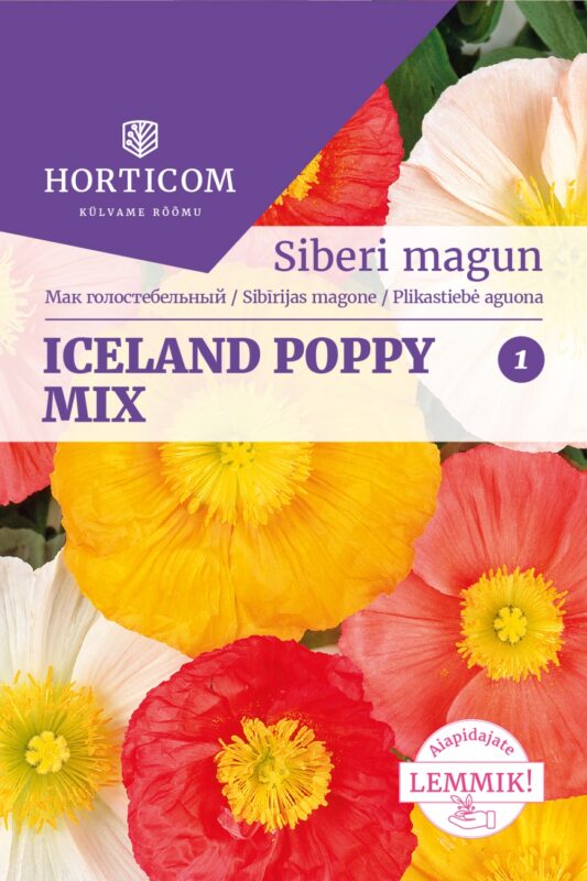Siberi magun 'Iceland Poppy Mix' 0,25g