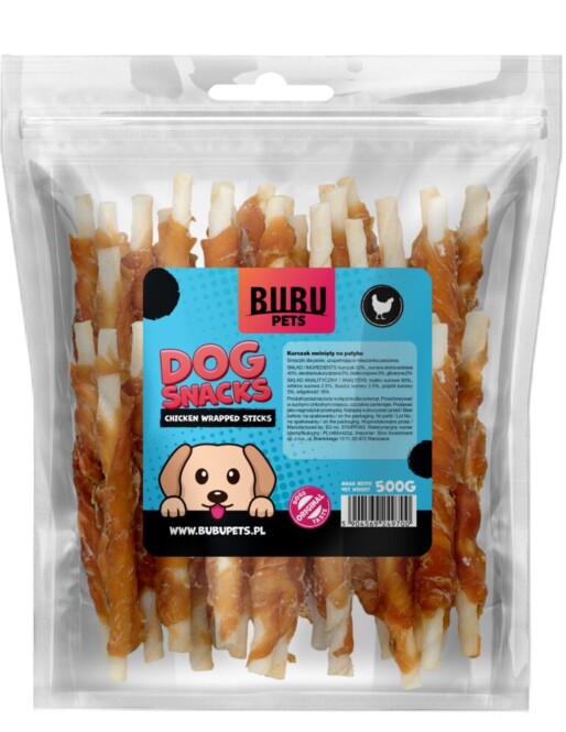 Bubu Pets koeramaius toornahapulgad kanaga 500g