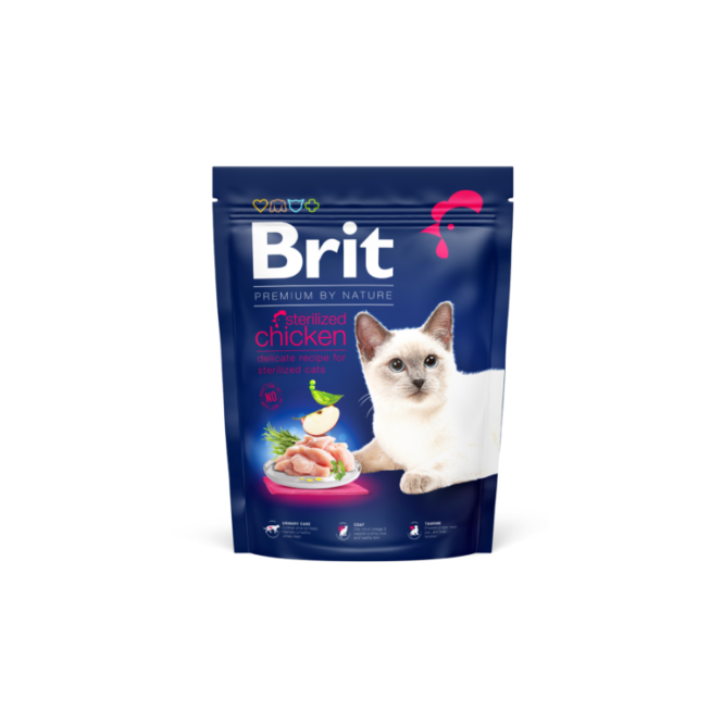 Brit Premium Cat Sterilized Chicken 300g
