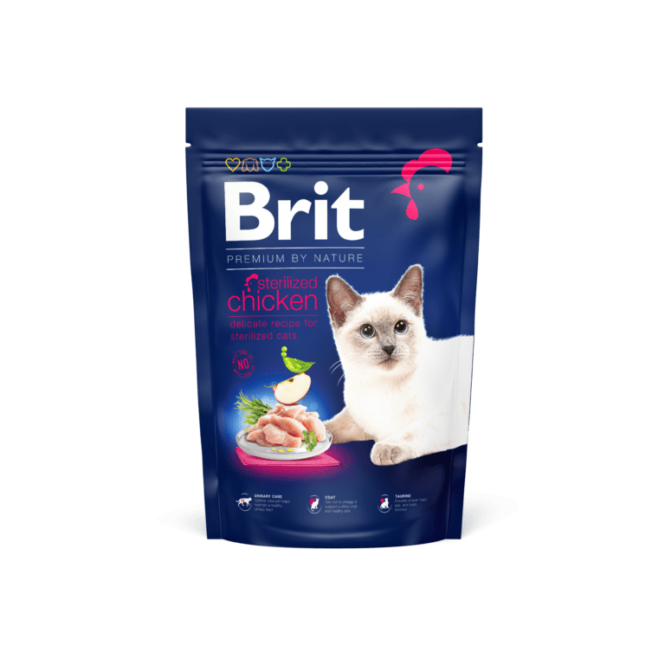 Brit Premium Cat Sterilized Chicken1,5kg