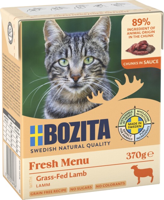 Kassitoit Bozita Chunks in Sauce lammas 370g